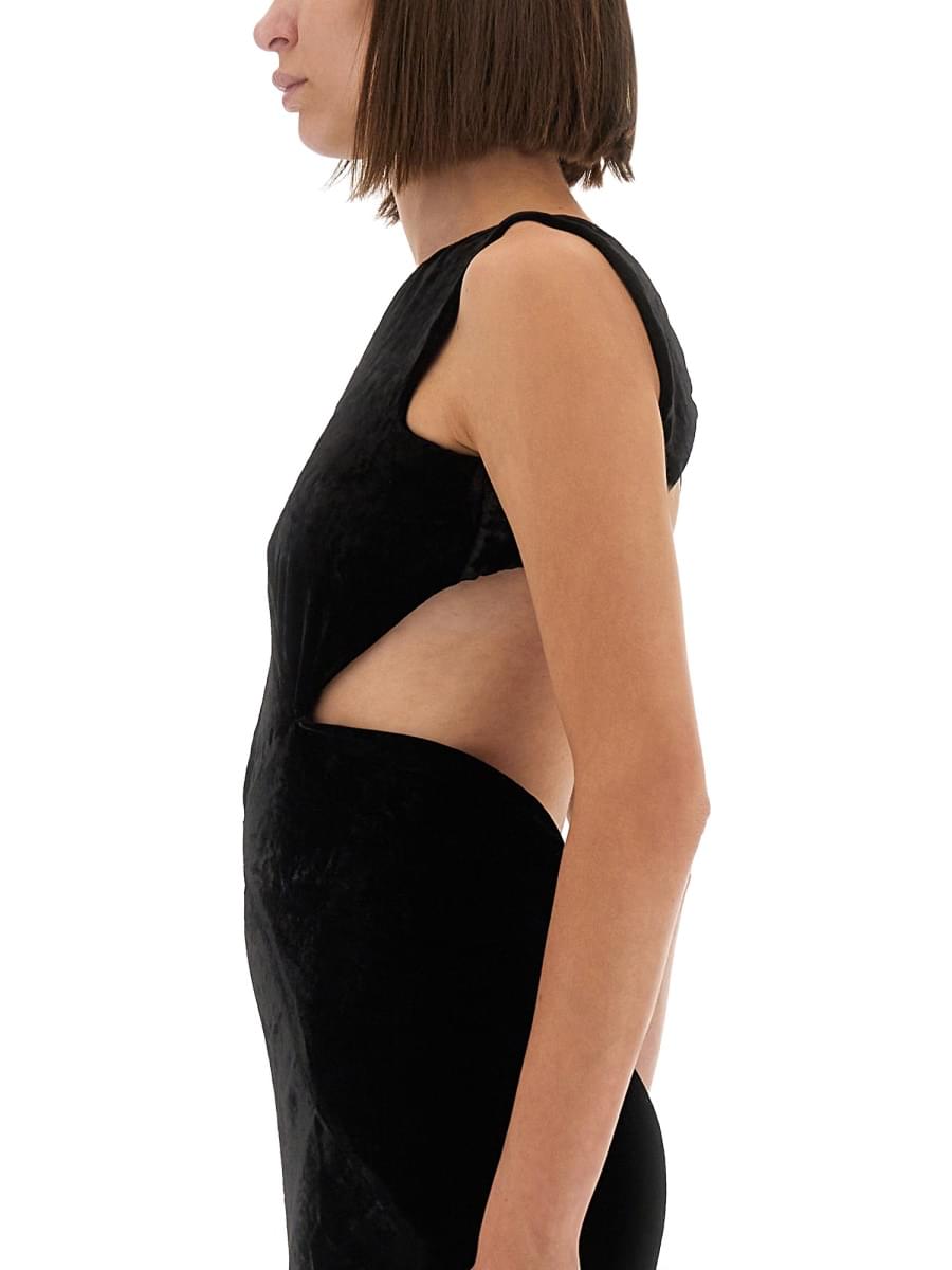 Rick Owens Women Dress With Open Back