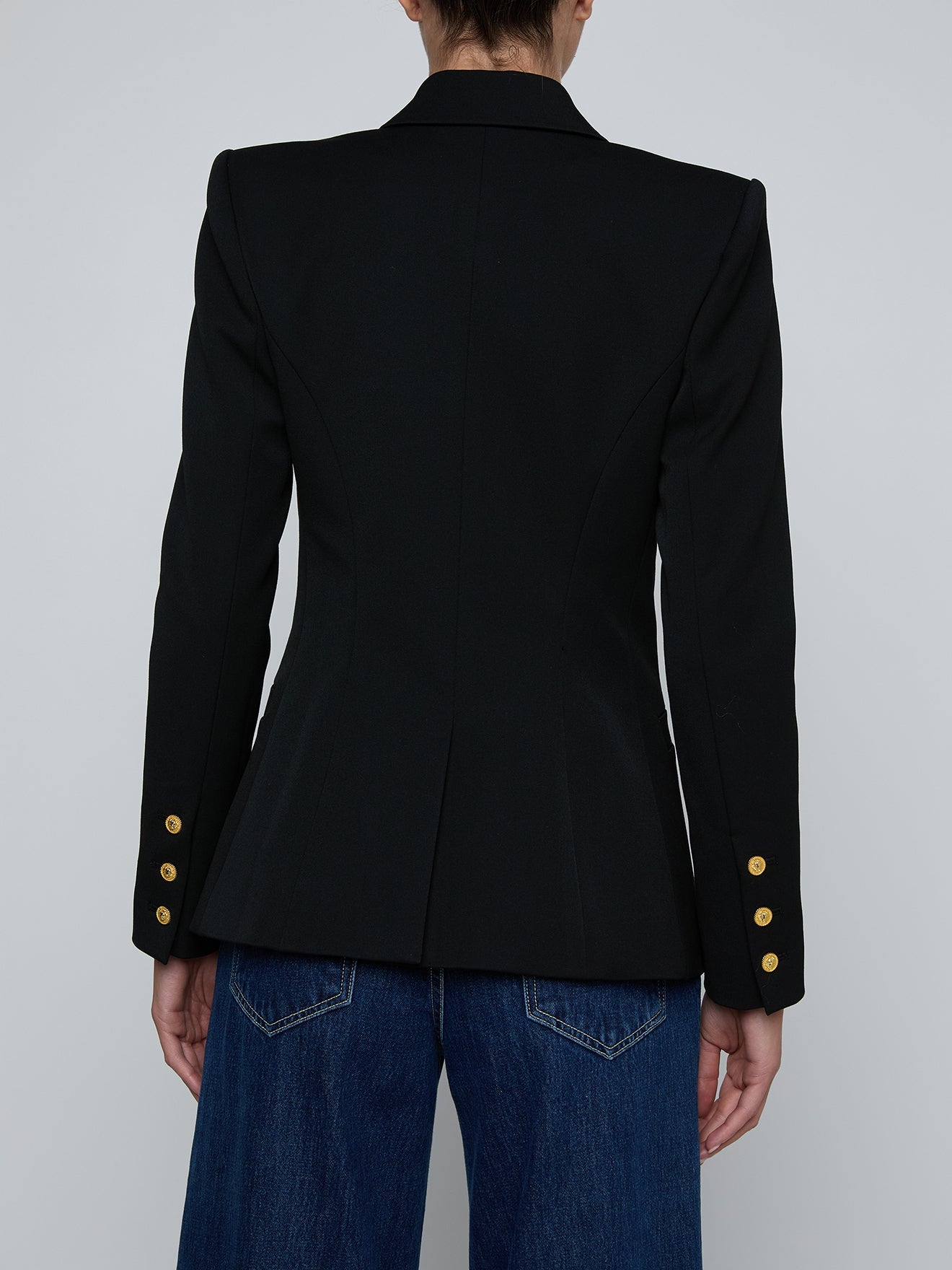 L'AGENCE - Kyomi Breasted Blazer in Black